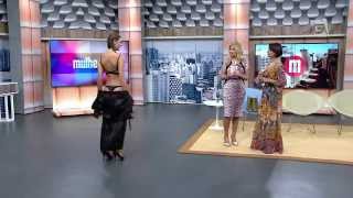 Desfile Fruit de la Passion no Programa Mulheres abr 2014 [upl. by Ahsiekit]