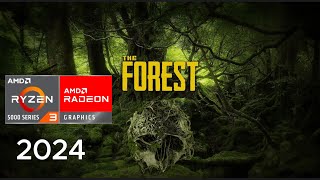 The Forest Test Ryzen 3 5300u AMD Raedon Graphics 2024 [upl. by Neeli697]