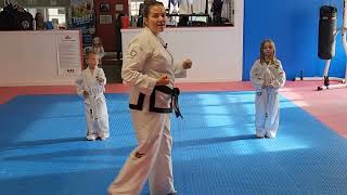 TKD Kids Fundamentals Competition  Nationals 2023 [upl. by Corvin]