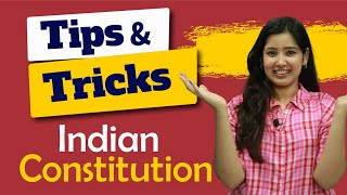 Tips and Tricks to remember Indian Constitution [upl. by Nerland33]