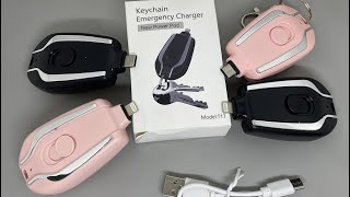 Keychain Mini Emergency charger [upl. by Picco]