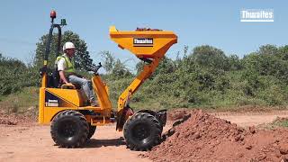 Thwaites 1tonne Dumper Range [upl. by Bobine17]