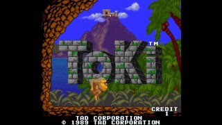 Toki Longplay Arcade 60 FPS [upl. by Johannah]