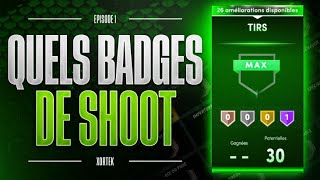 Les badges de tir que je conseille sur NBA2K21 NextGen en fonction de ton joueur [upl. by Ayomat164]