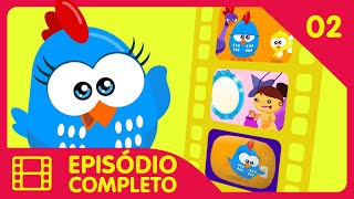 Galinha Pintadinha Mini  Episódio 02 Completo  12 min [upl. by Ahsrav]