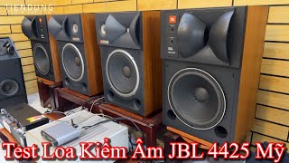 Test loa Kiểm Âm JBL 4425 và JBL 4425 MKII hàng bãi Mỹ [upl. by Grover518]