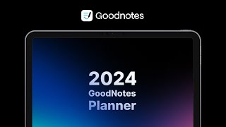 Ultimate 2024 Goodnotes Planner bestselling template 🚀 [upl. by Anwat]