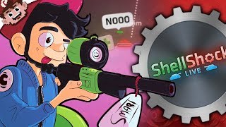 SMART SNIPER is OVERPOWERED  Destroying Our Fans Shellshock Live w Friends [upl. by Lonier500]