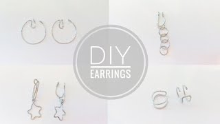 How To Wear Earrings Without Pierced Ears for DRAG [upl. by Hayden]