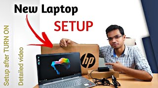 How to set up a new laptop  Detailed video  HINDI [upl. by Enier]