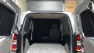 Citroen Berlingo camper van conversion part 1 [upl. by Ynnad]