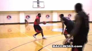 Kyrie Irving doing what he does best at Jordan Classic practice Pt1 [upl. by Erdried]