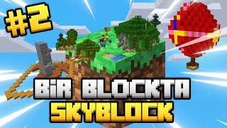 1 BLOKTA SKYBLOCK 2  Sınırsız Kaynaklı Skyblock [upl. by Valerian358]