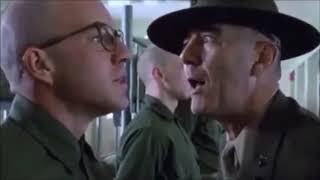 Full Metal Jacket Discorso iniziale Sergente maggiore Hartman [upl. by Elbring]