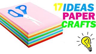 How To Make Paper Things DIY Paper Craft Ideas [upl. by Yeknarf]