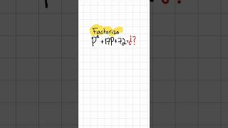 ✅Como FACTORIZAR TRINOMIOS de la forma x2bxc FÁCIL y RAPIDO [upl. by Dar372]