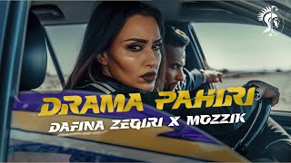 Dafina Zeqiri x Mozzik  Drama Pahiri Lyric Video [upl. by Yeliw]