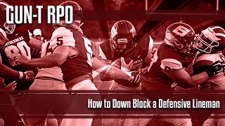 How to Down Block a Defensive Lineman [upl. by Eural]