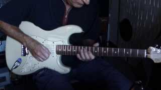 Stratocaster Jeff Beck Custom ShopFender Mustang 1 v2 Comfortably numb Raf [upl. by Lemar]