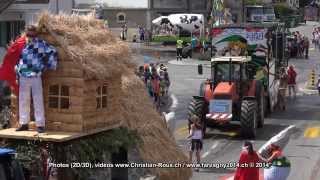 Farvagny 2014 Giron cantonal de jeunesses cortège part 3 filmé en UHD [upl. by Faydra315]