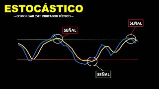 Tutorial ESTOCÁSTICO  Cómo usar el Oscilador Estocástico  Indicadores técnicos  Binary Teach [upl. by Ttreve]