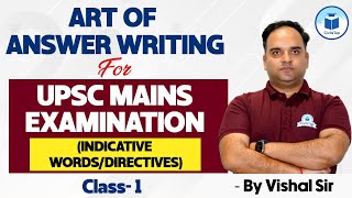 Master the Art of Answer Writing for UPSC Mains Exam  Understanding Indicative Words amp Directives [upl. by Aisan]