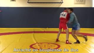 Techniques de Sambo  USVillejuif Sambo [upl. by Ahiel]