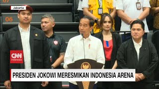 Presiden Jokowi Meresmikan Indonesia Arena yang Akan Jadi Venue FIBA World Cup 2023 [upl. by Beal943]