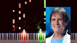 Roberto Carlos Concavo y Convexo Piano Cover Midi tutorial Sheet app Karaoke [upl. by Theodore]