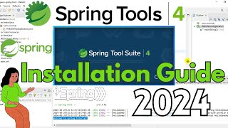 How to install Spring Tool Suite STS on Windows 1011  2024   Demo Spring Boot Framework [upl. by Elitnahc531]