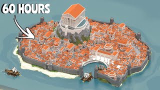 4K Minecraft Greek Ancient City Project  60 Hours Timelapse  Download [upl. by Nilra]