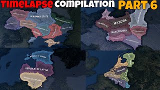 BATTLE ROYALE TIMELAPSE COMPILATION PART 6  Hoi4 Timelapses [upl. by Ahsenyl]