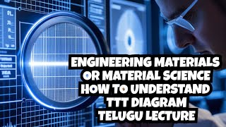 How to Understand TTT Diagram  Engineering Materials  Material Science  Telugu lecture [upl. by Radu]