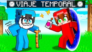 Viajé en el Tiempo para Trollear a Mis Amigos en Minecraft [upl. by Anwahs]