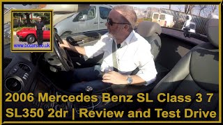 2006 Mercedes Benz SL Class 3 7 SL350 2dr  Review and Test Drive [upl. by Iad]