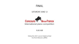 Final  Concours International Piano Competition of Ile de France [upl. by Macur]