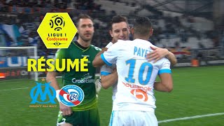 Olympique de Marseille  RC Strasbourg Alsace 20  Résumé  OM  RCSA  201718 [upl. by Mandell]