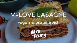 Vegane Lasagne mit Béchamelsauce  Lasagne Rezept vegan [upl. by Airednaxela]