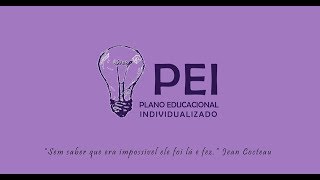 Palestra sobre Planejamento Educacional Individualizado  PEI [upl. by Rehprotsirhc]