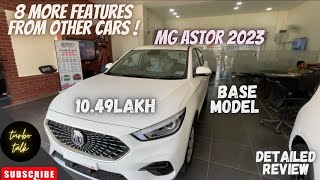 Creta or Breeza का Base model नहीं ये MG Astor का Base Model लो 🔥  MG Astor 2023 [upl. by Alber]