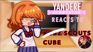 🔪 YANDERE SIMULATOR REACTS TO CUBE KUBZ SCOUTS  YTdondelion   dondelion [upl. by Aihsilef534]