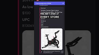 GET YOUR STATIONARY BIKE NOW 💸🛒🚲 stationarybike walmart [upl. by Eniledam]