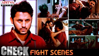 Check Hindi Dubbed Movie Fight Scenes  Nithiin Rakul Preet Priya Varrier  Aditya Movies [upl. by Ennyrb]