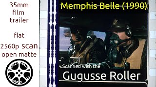 Memphis Belle 1990 35mm film trailer 1 flat open matte 2560p [upl. by Oleta]