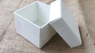 How To Create A Foam Board Box  DIY Crafts Tutorial  Guidecentral [upl. by Annenn]