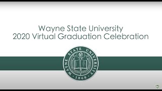 Mike Ilitch School of Business Virtual Graduation  Wayne State University [upl. by Aiselad452]