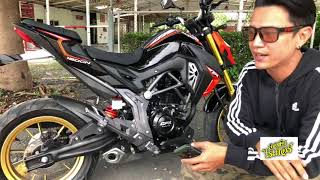 Review GPX New Demon 150GN แบบครบๆ  Johnrider [upl. by Ahsatak902]