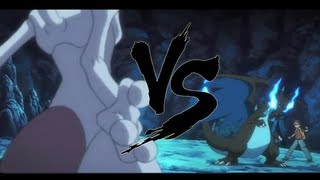 Pokémon El Origen  Mega Charizard X vs Mewtwo  link de descarga de la película [upl. by Alyaj299]