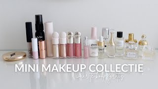 MINI MAKEUP COLLECTIE  waar je deze gratis kan krijgen  Julia Verbij [upl. by Ardnasac]