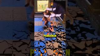 Permainan Virtual quotThe Floor Is Lavaquot❗😂 shorts shortvideo [upl. by Lenox635]